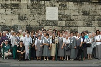 A Szocilis Testvrek Trsasgnak tagjai Boldog Salkahzi Sra vrtansgnak helysznn 2006-ban